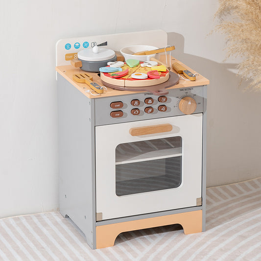Wooden Mini Oven Set